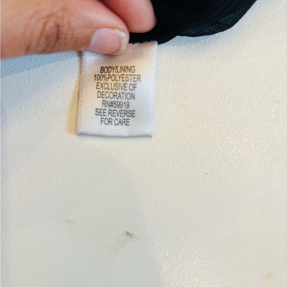 Apt. 9 Black and Red Floral Top - Picture 7 of 8